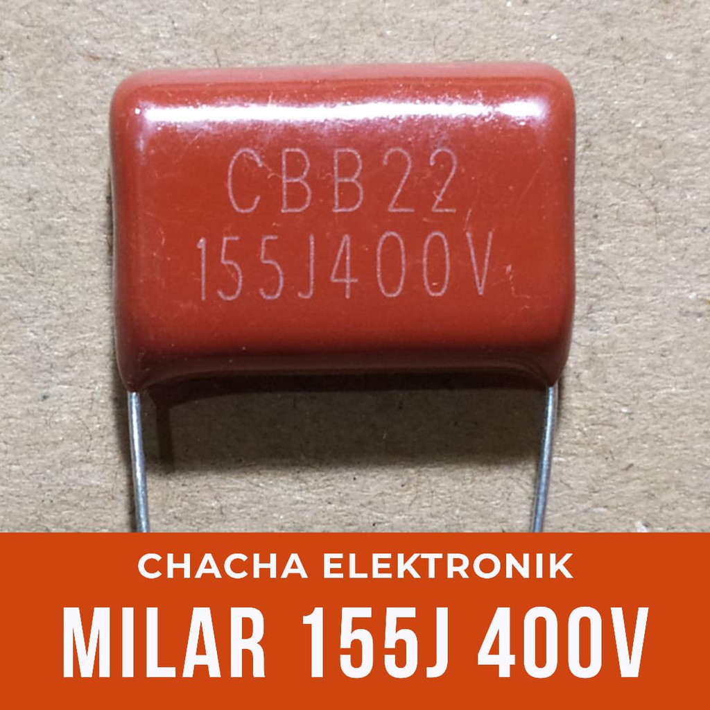 CAPASITOR MILAR 155J 400V 155J/400V