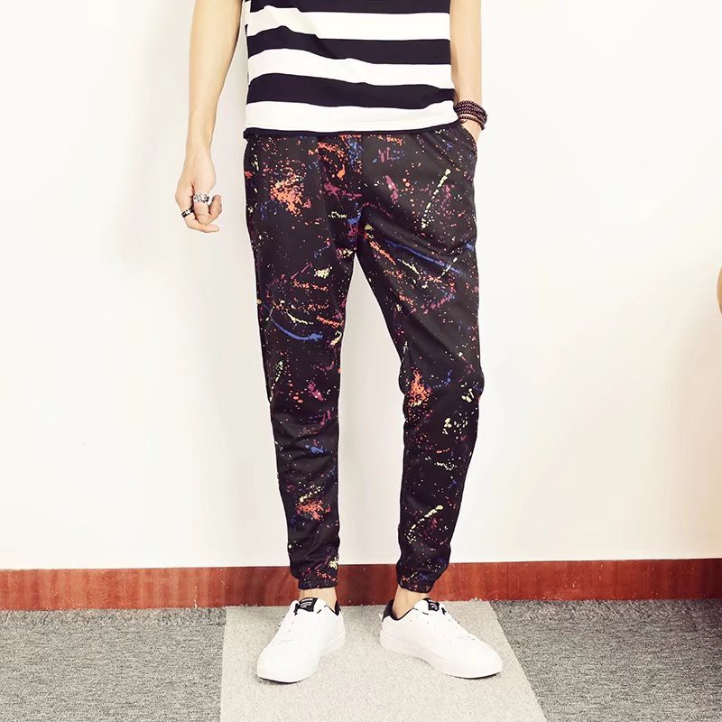  Celana  Panjang Olahraga Pria  Slim Fit Stretch Casual  