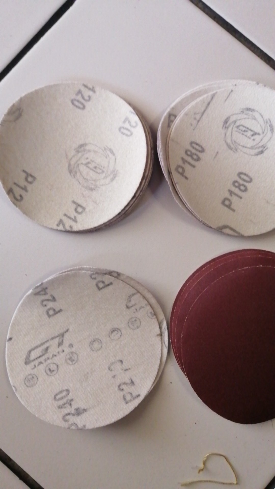 Amplas Bulat / Amplas Velcro / Amplas Tempel / Velcro Sanding Disc 4in