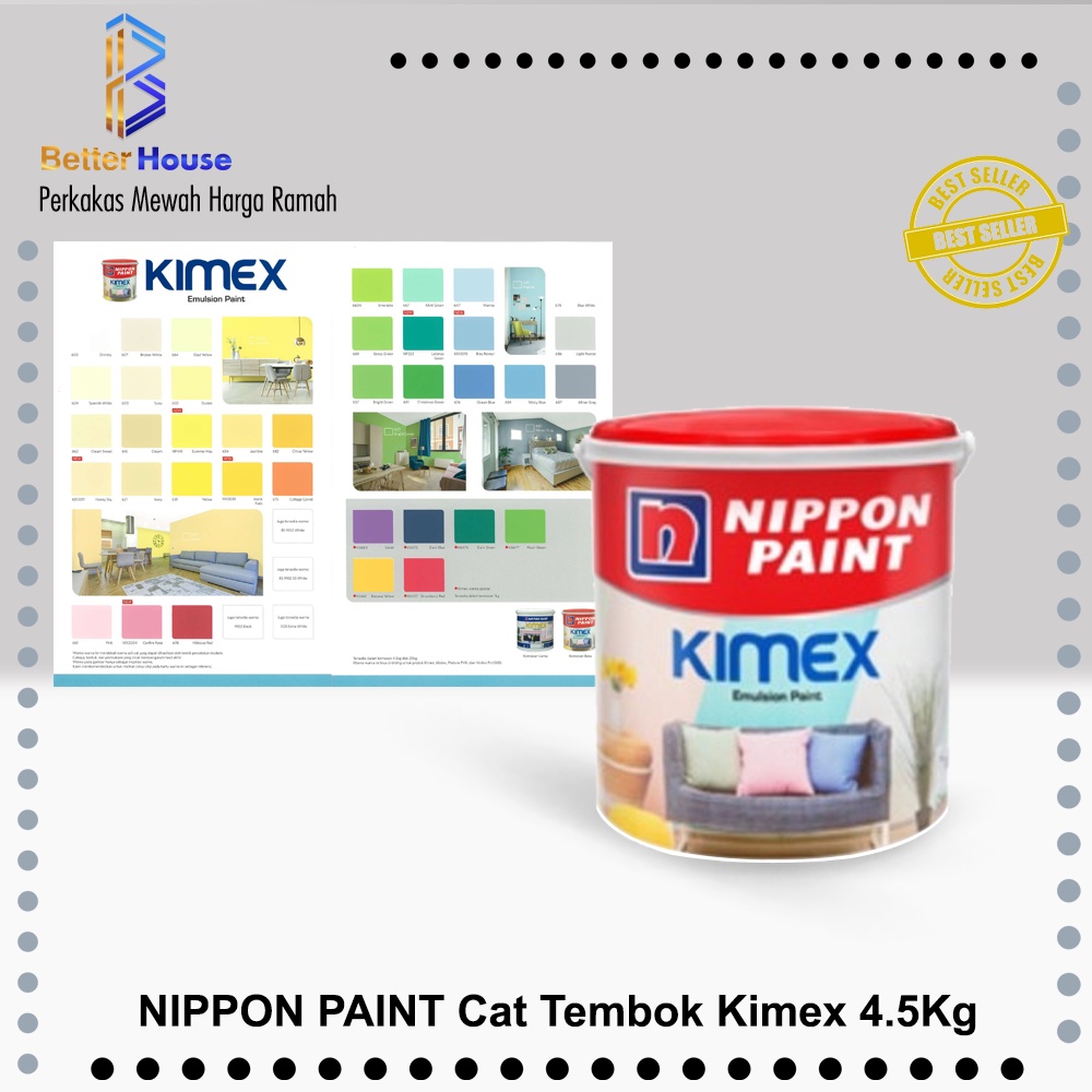 Cat Tembok Kimex 4,5Kg Nippon Paint
