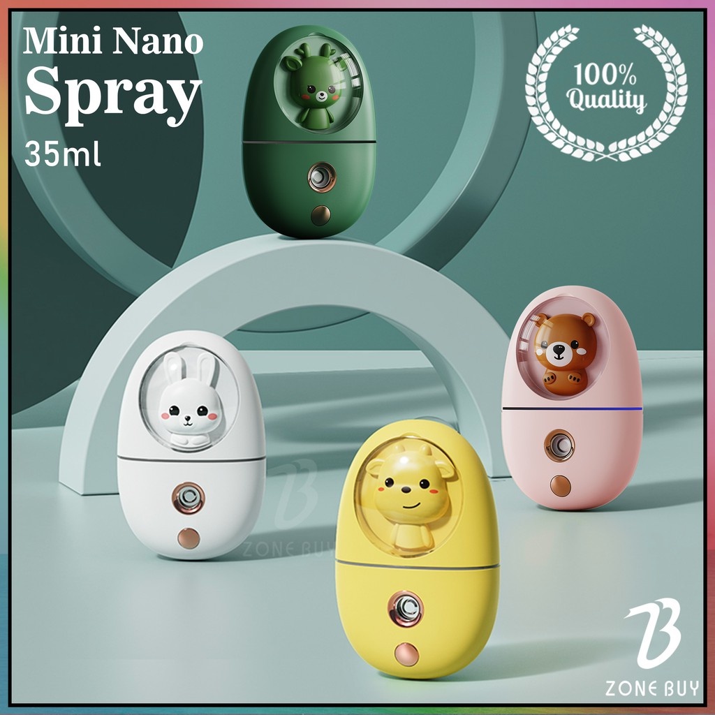 [COD] Mini Nano Spray Mini Facial Humidifier Nano Bisa Untuk Disinfektan mist spray Mini Nano Sprayer Mist Face Hydrating Handheld Portable Water Spray Humidification humidifier