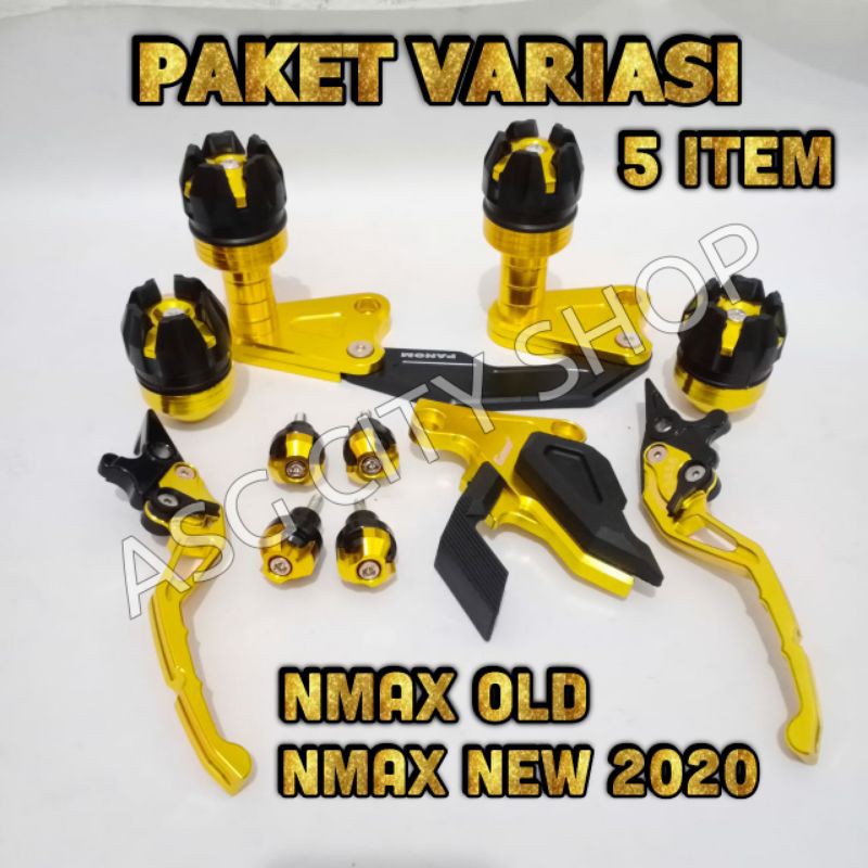 Paket Akesoris Variasi 5 item Yamaha Nmax/New Nmax 2020