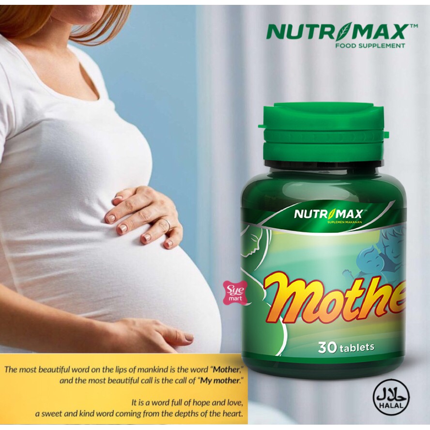 BPOM Nutrimax Mother 30s BPOM Vitamin Ibu Hamil BPOM Nutrimax Mother 30s BPOM Vitamin Ibu Hamil