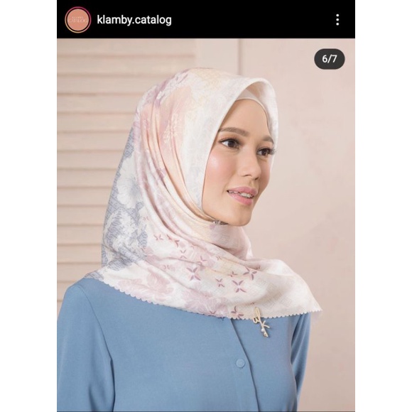 ulos scraf dreamy lilac Wearing Klamby