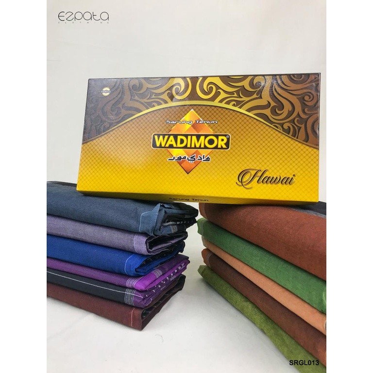 Sarung Laki Dewasa Wadimor Sarung Tenun Hawai Motif Garis Besar Terbaru