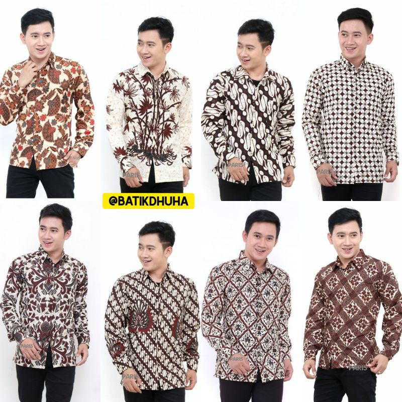 KEMEJA BATIK KLASIK LENGAN PANJANG UNGGUL JAYA