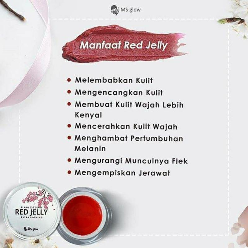 ✨NAGIHI✨ Ms glow Red jelly Extra Glowing