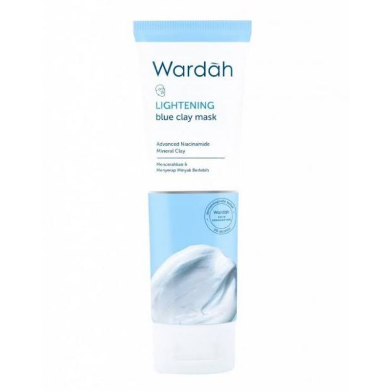 Wardah Lightening Blue Clay Mask