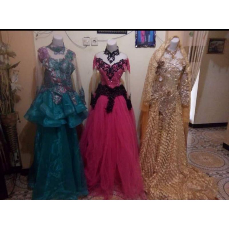 baju pengantin second murah/preloved