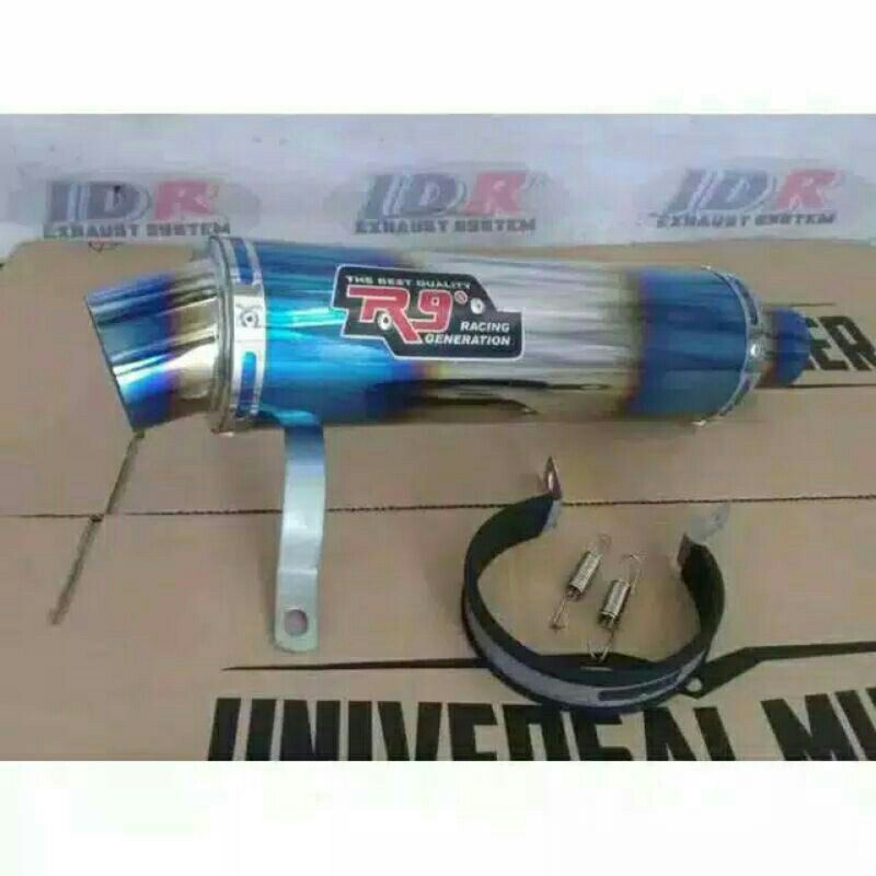 silincer knalpot R9 Mugello silincer knalpot only inlet 50