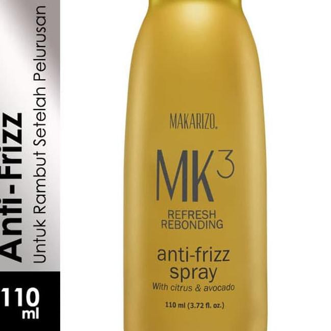 ♖ Makarizo Professional MK3 Refresh Rebonding Anti-Frizz Spray 110 ml ➩