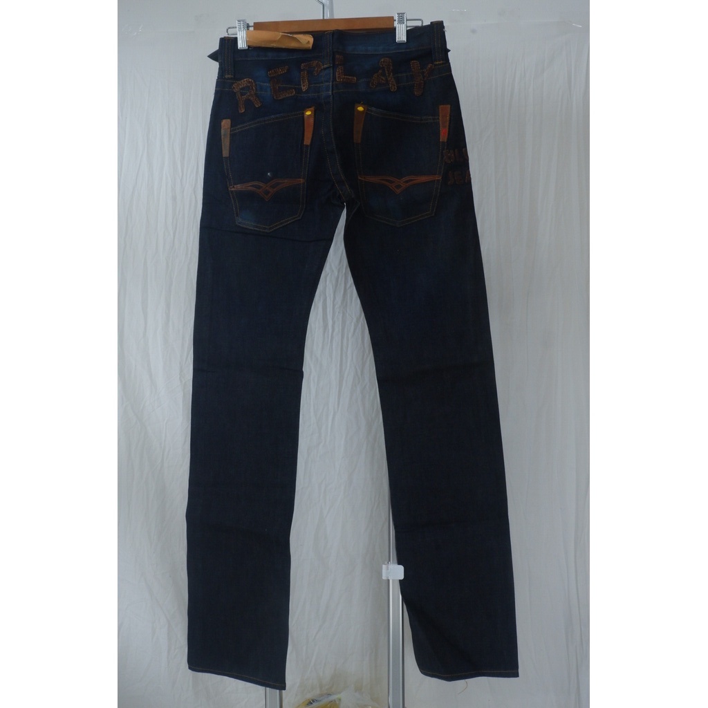 Jeans Panjang Pria Replay Navy Size 30