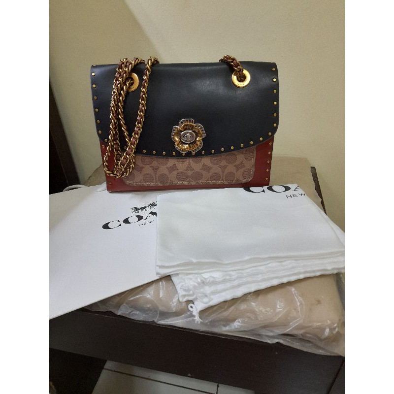 Preloved tas Coach Parker