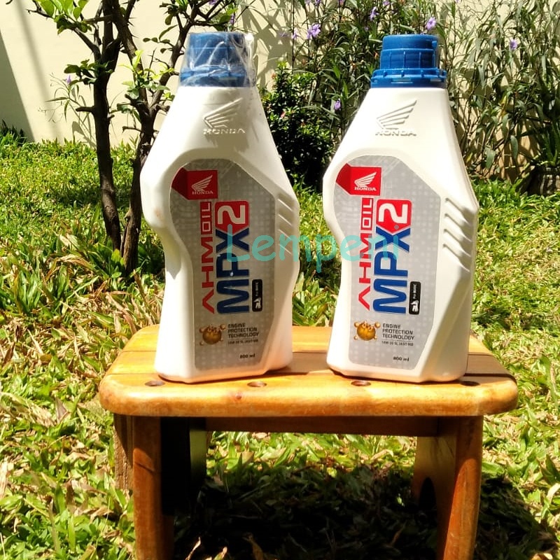 Oli AHM MPX 2 10w30 Ori Kemasan baru Pelumas Motor matic Honda Beat Vario Scoopy Spacy Mio