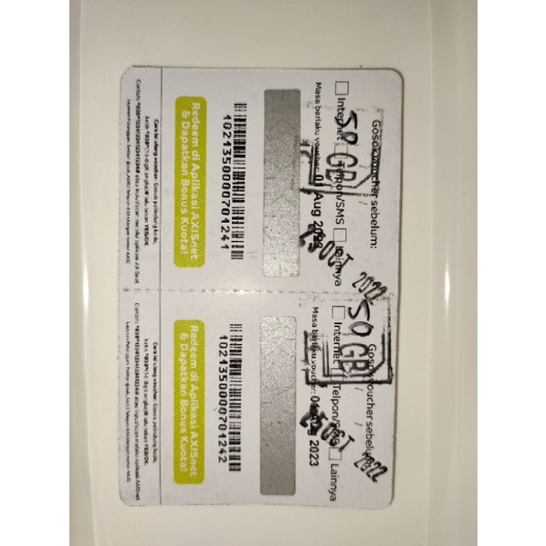 [Kirim Kode] Voucher Axis 50 GB 60 Hari (Nasional)