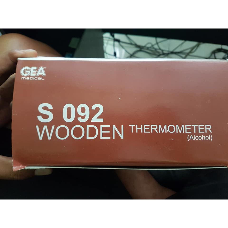 Thermometer Kayu / Thermometer Ruangan Kayu / Thermometer Dinding