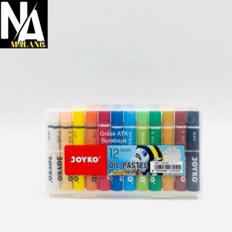 

Oil Pastel Krayon Minyak Joyko TiTi OP-12S 12 Warna Color