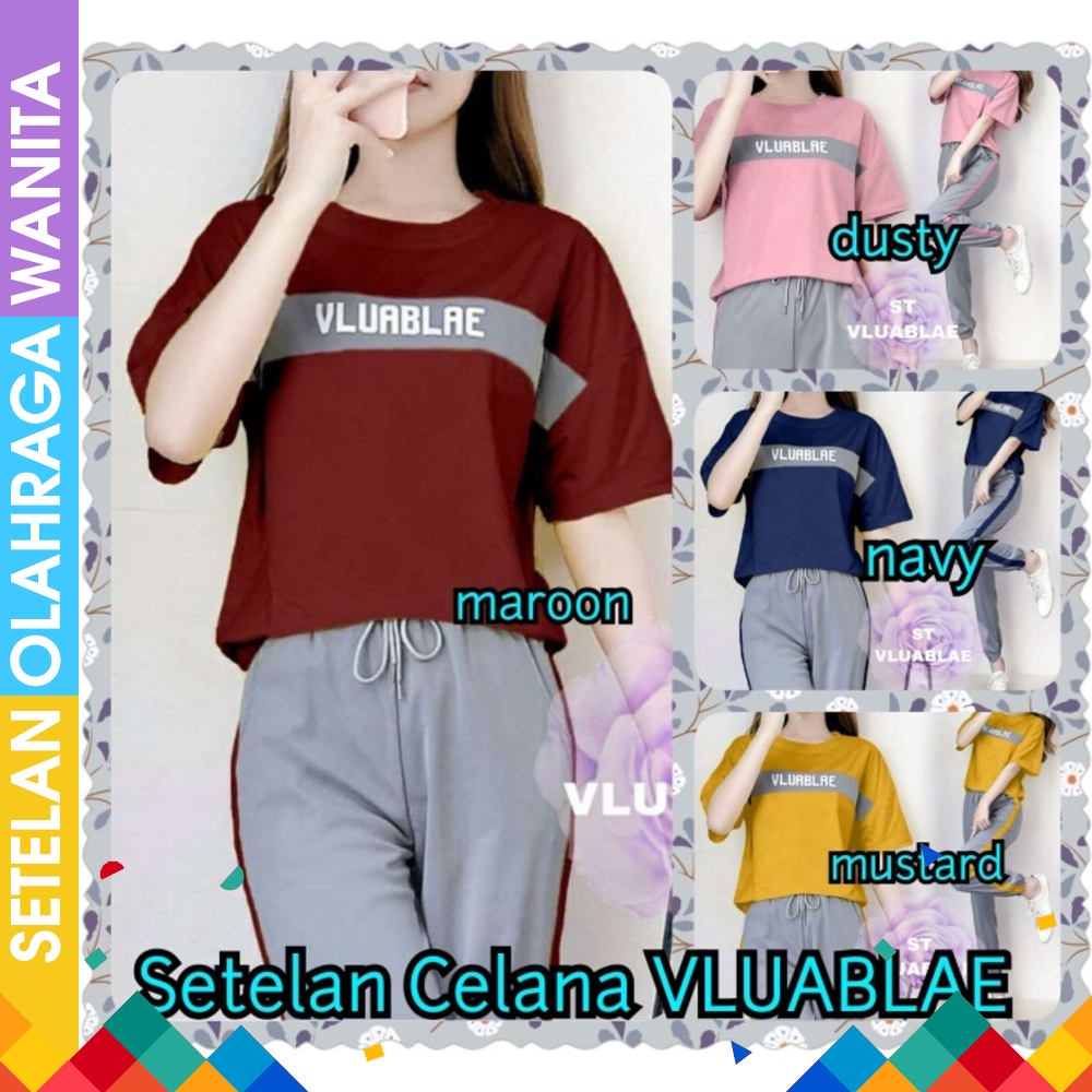 Baju Olahraga Wanita Muslim Muslimah Buntiq SETELAN OLAHRAGA WANITA BAJU SENAM TRAINING MUSLIM PAK