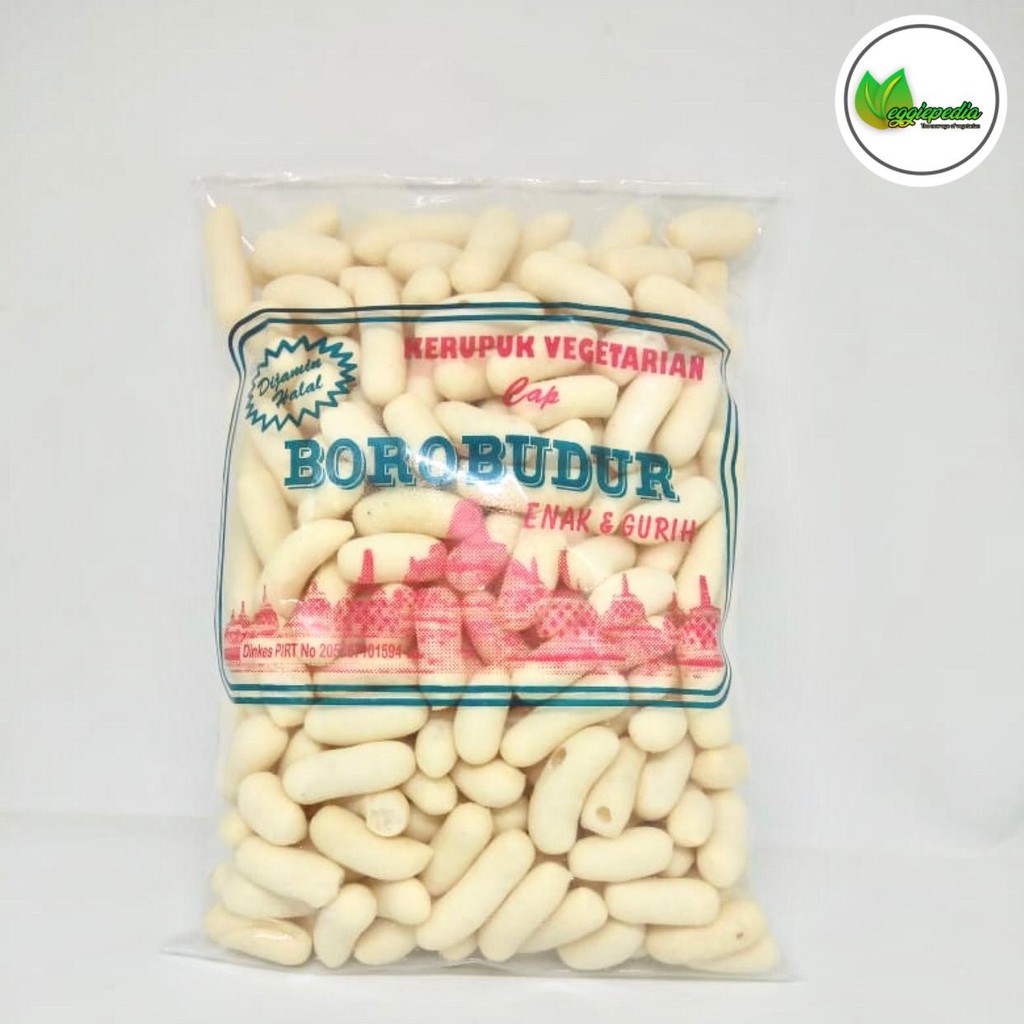 

Kerupuk Getas Vegetarian Cap Borobudur