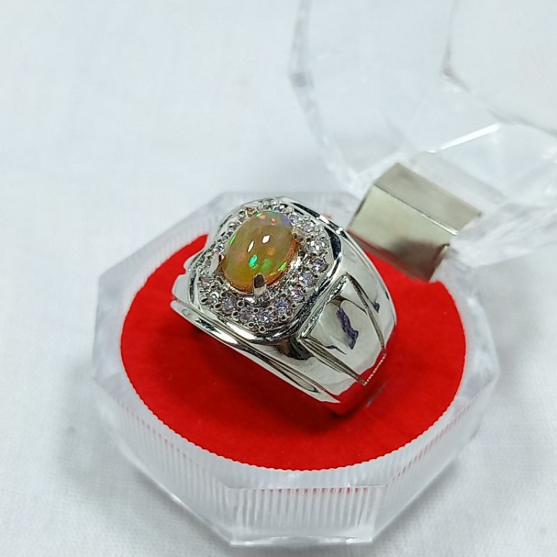 CINCIN BATU KALIMAYA TEH ASLI NATURAL TOP KEMBANG JARONG SIAP PAKAI