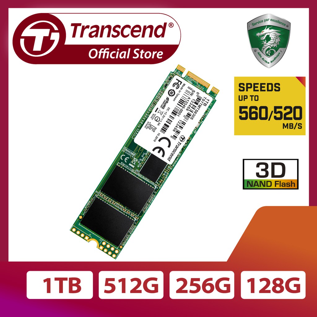 Transcend SSD M.2 SATA3 MTS830S