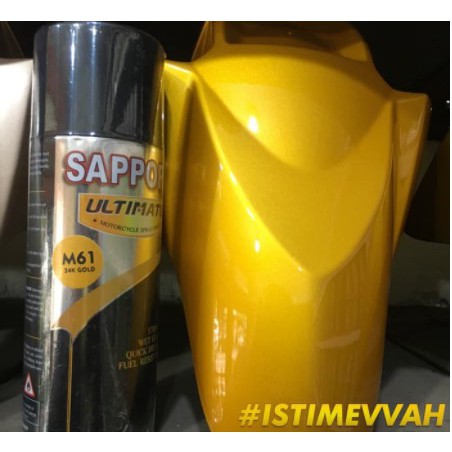 Cat Semprot Sapporo Ultimate M61 24K Gold / Sapporo Spray / Pilok / Pylox