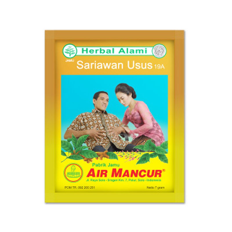 Air Mancur Serbuk Sariawan Usus (10 sachet @7gr),--