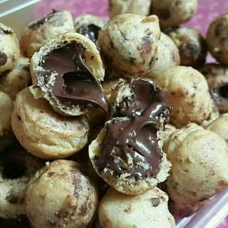 

Sus Kering Isi Coklat - 250gr / Kue Manis Renyah