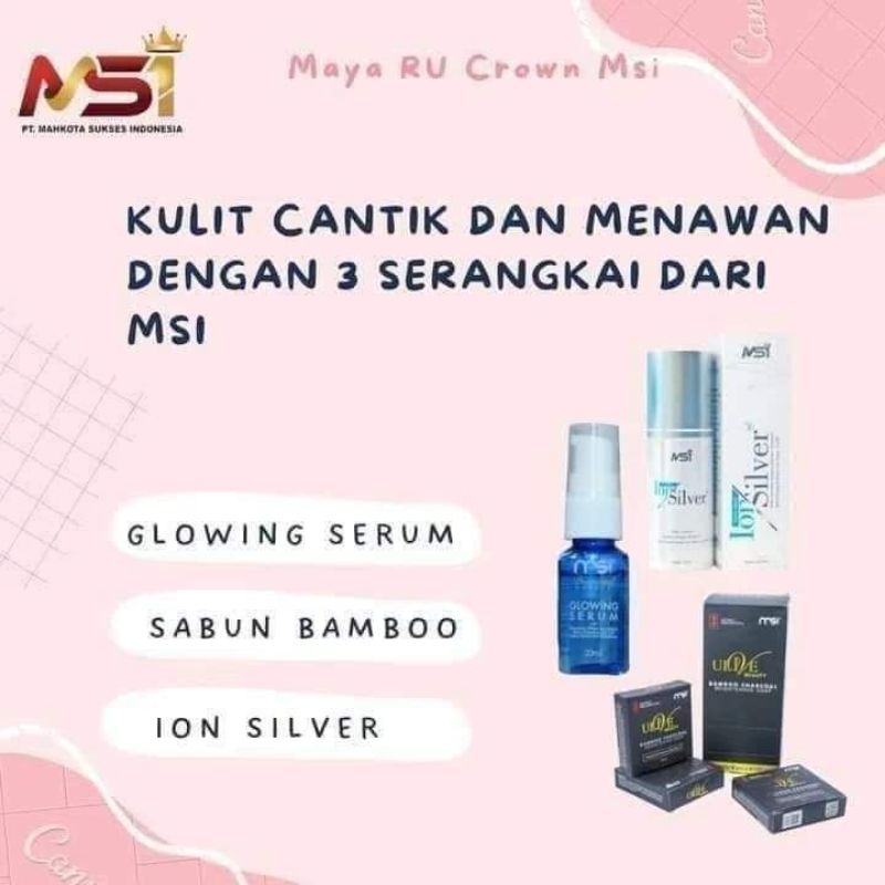 paket cantik skincare Msi