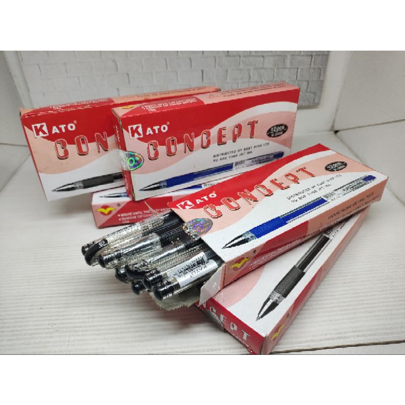 

Pulpen/bulpen/ballpoint/pena gel ink KATO K-2008 Gel Ink 0.5 isi 12pcs/1 lusin