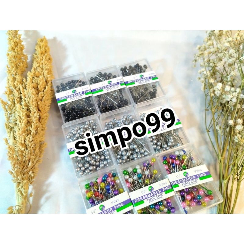 SMP99 - Jarum Pentul Stainless ukuran 1,5 inch / Jarum pentul Stainless Kekinian / Jarum Hijab Stainless / Jarum Hijab Stainless Terlaris / Jarum Stainless / Stainless / Jarum / Jarum Penanda / Jarum Hijab / Jarum Murah