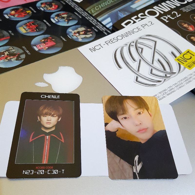 NCT 2020 RESONANCE PT2 ARRIVAL VER PC DOYOUNG AC CHENLE ACCES CARD