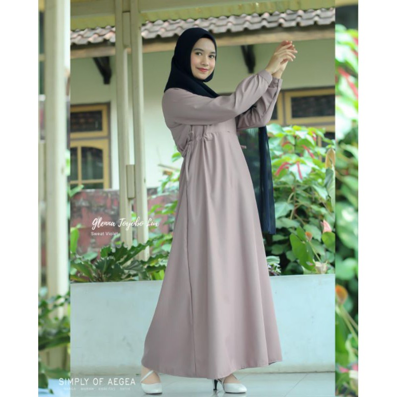 GAMIS BAHAN TOYOBO | model glenna dan amanda | busui friendly | 1 kg = 3 pcs