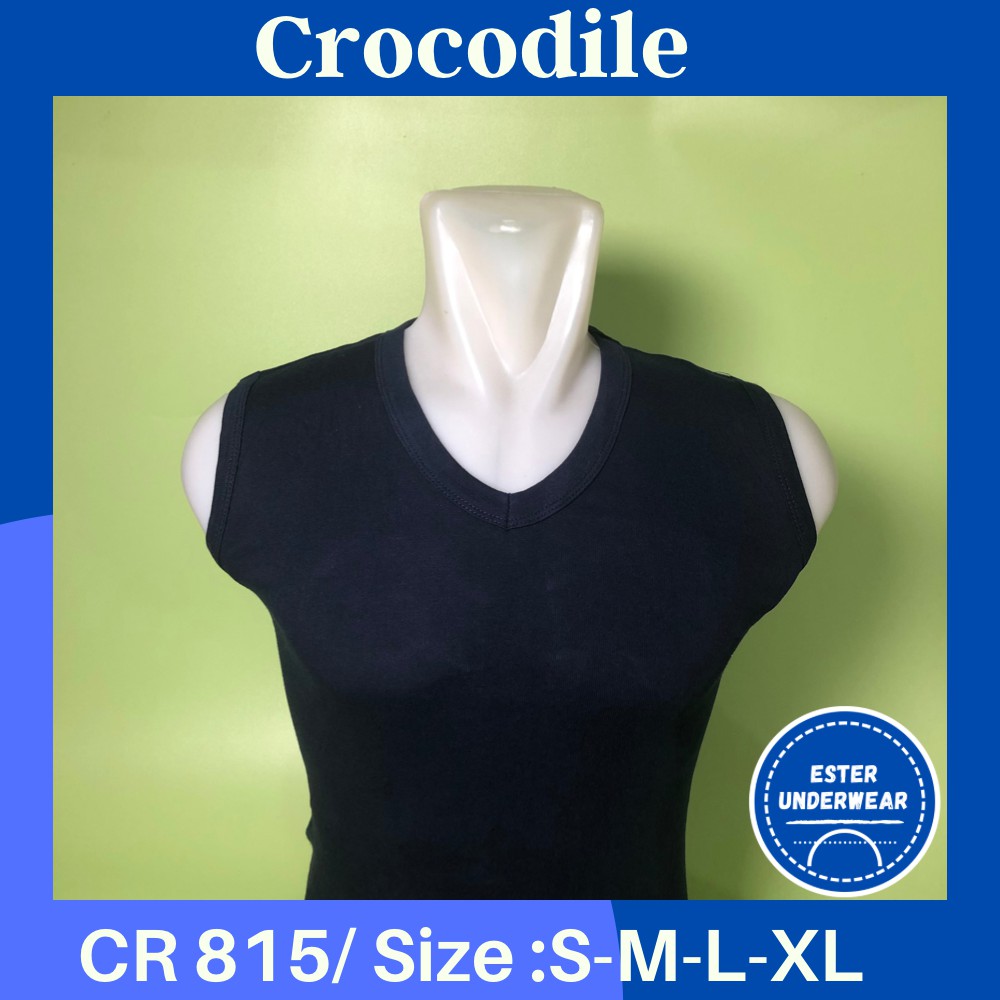 Kaos Tanktop CROCODILE 815 WARNA ISI-2 PCS