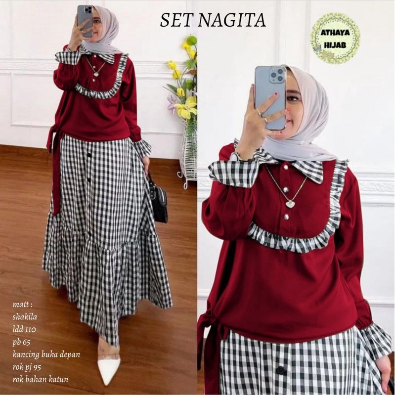 Set nagita dress