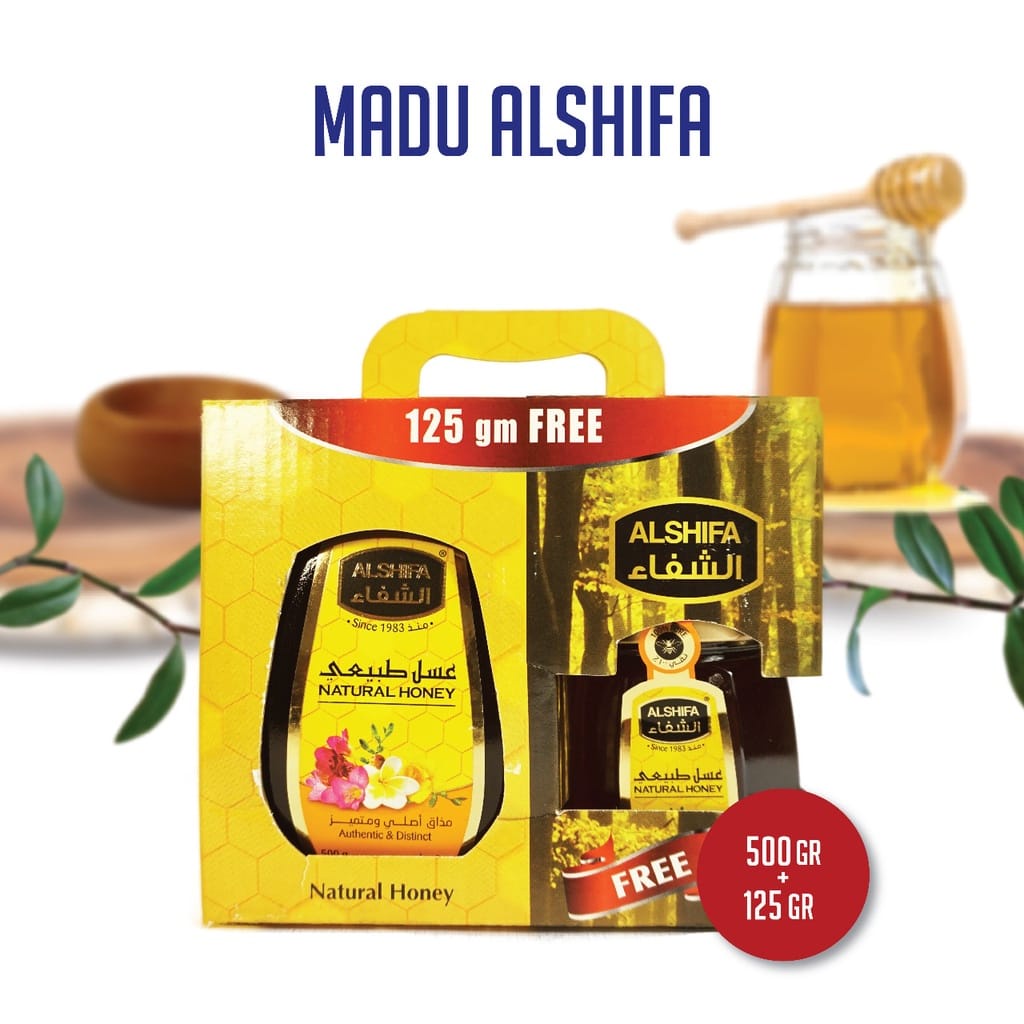 madu al syifa 500gr Free 125g al syifa import saudi arabia