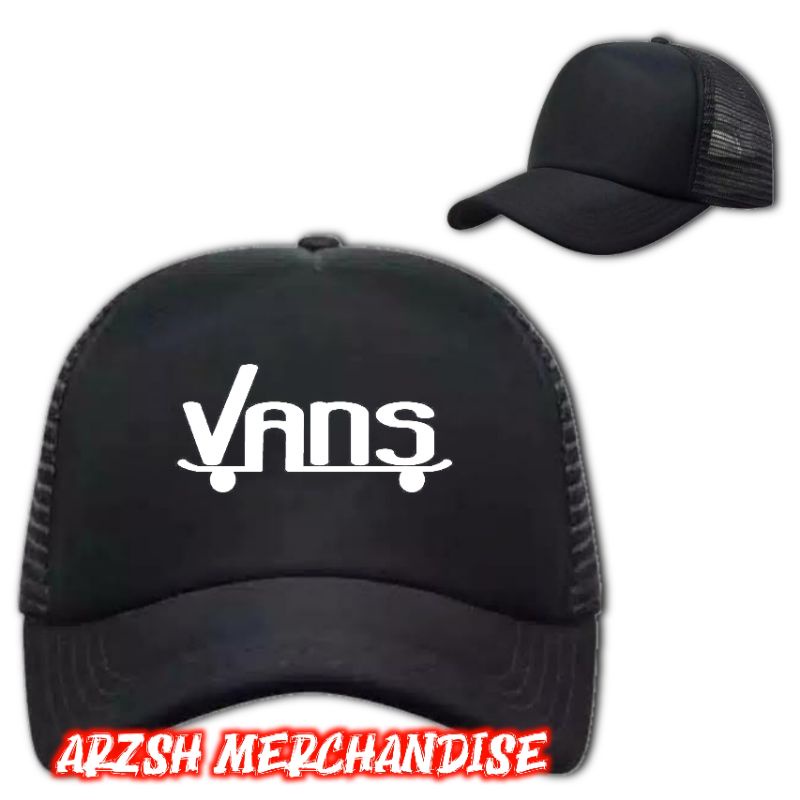 Topi Vans - Topi Trucker Jaring Vans