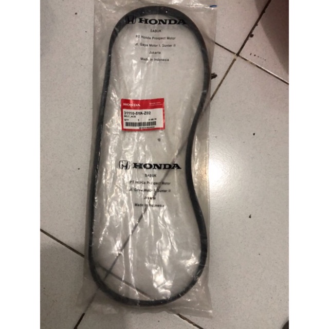 Jual Fan Belt Fanbelt Brio 1200cc Original Honda Shopee Indonesia