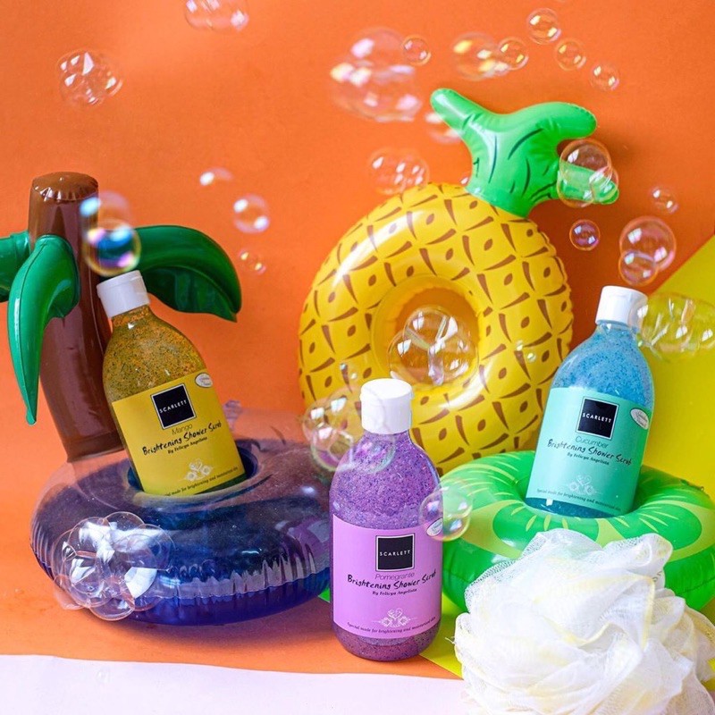 Scarlet Whitening Shower Scrub - Sabun Mandi Scarlet