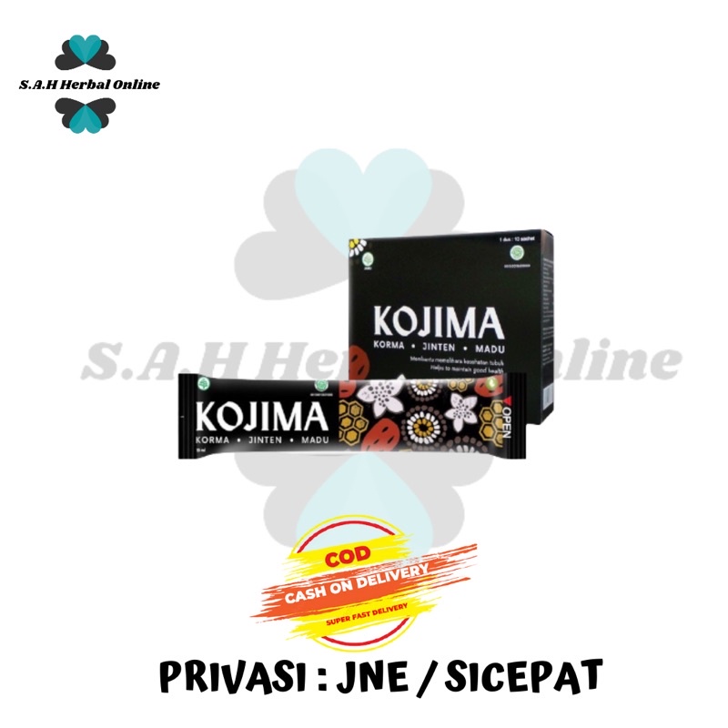 

Kojima 15 ml 10 Sachet Perkotak