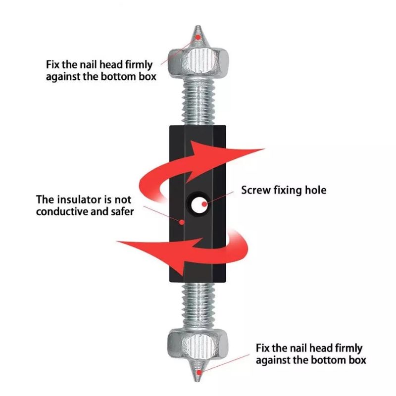 Cassette Repairer Screw Wrench Switch Socket Perbaikan Inbow Dus Box Soket Kaset Repair