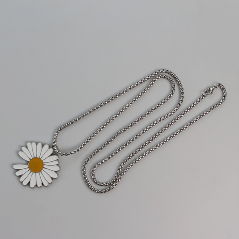 Daisy Necklace Accessories Punk Jump Di Casual Clavicle Chain