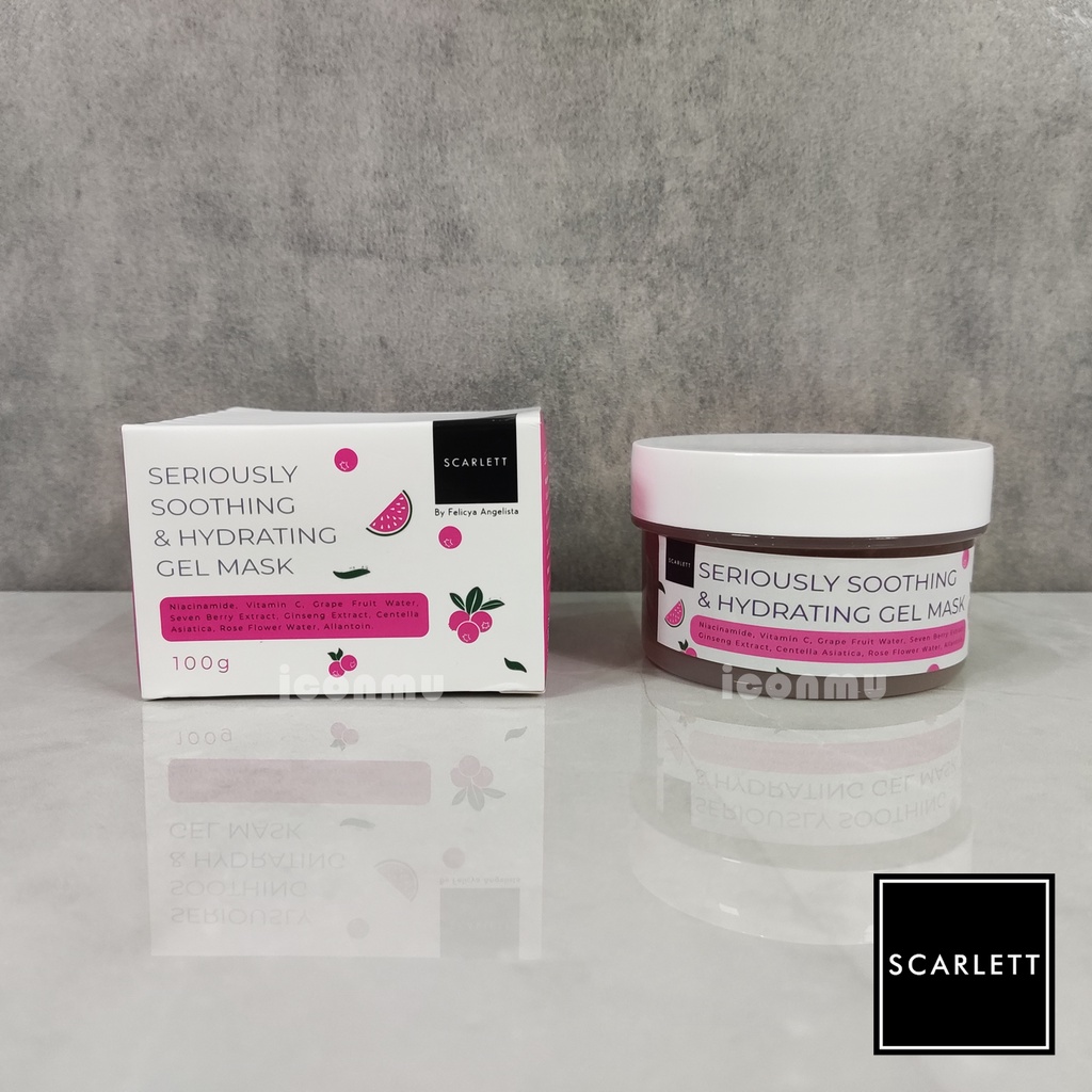 Scarlett Seriously Soothing &amp; Hydrating Gel Mask