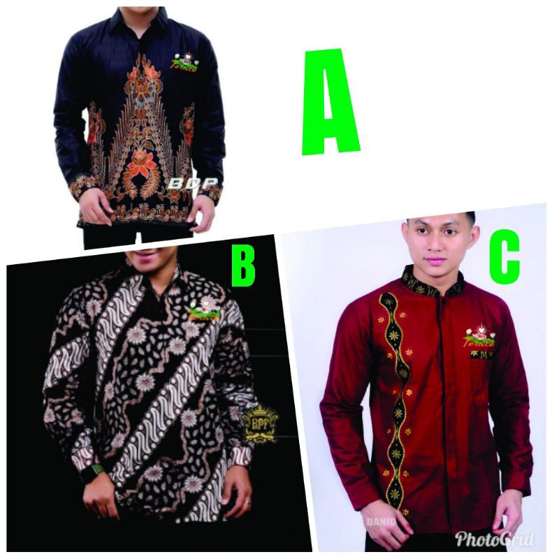 baju psht lengan panjang batik SH Terate bordir