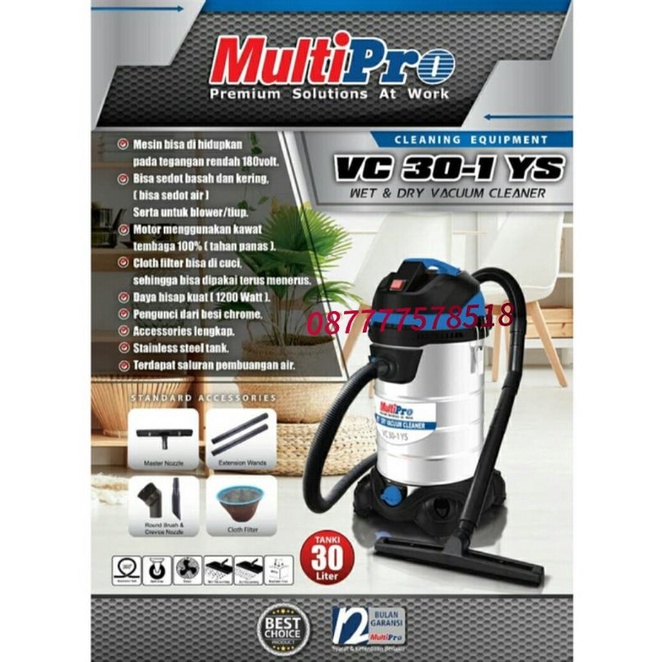 Vaccum Cleaner Multi Pro VC 30-1 YS
