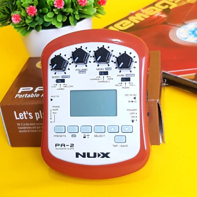 EFEK / EFFECT NUX PA-2 PORTABLE ACOUSTIC GUITAR