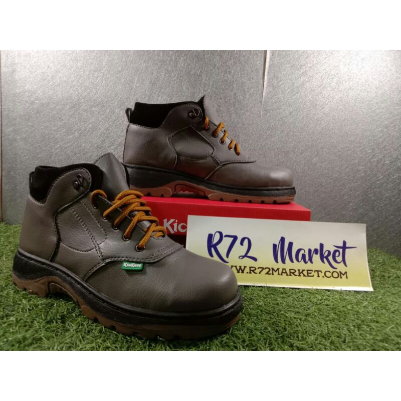 Sepatu Kulit Kickers/ Sepatu Boot/ Sepatu Gunung/ Sepatu Kerja/ Sepatu Kulit Cowo