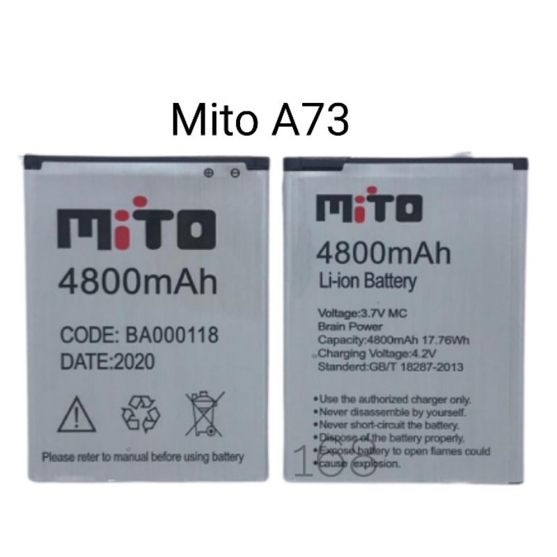 Baterai Batre Hp Mito A73 Batere Mito BA000118