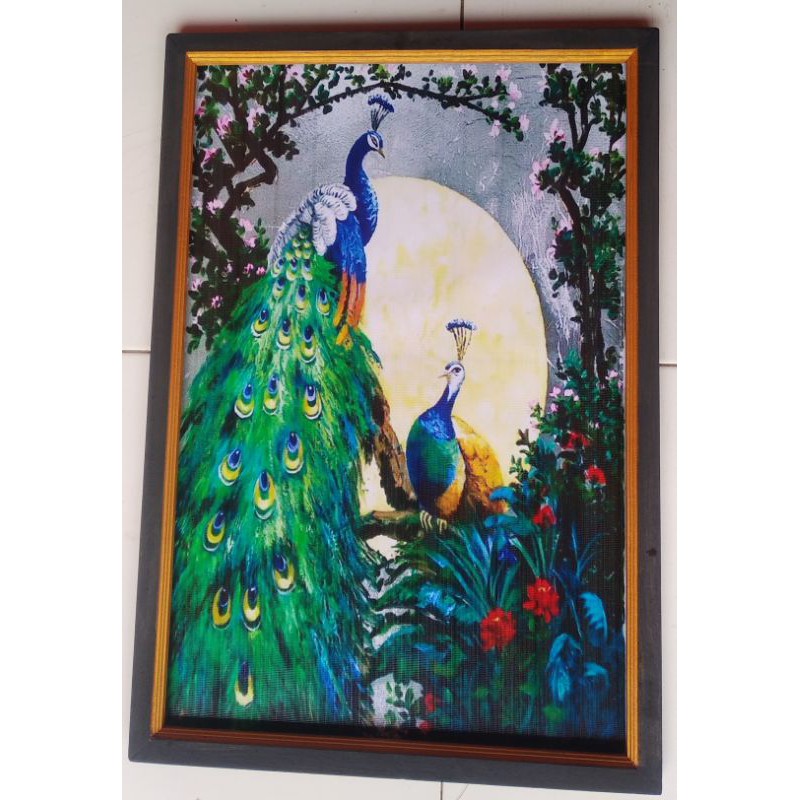 760 Gambar Burung Merak Lukisan Gratis Terbaru