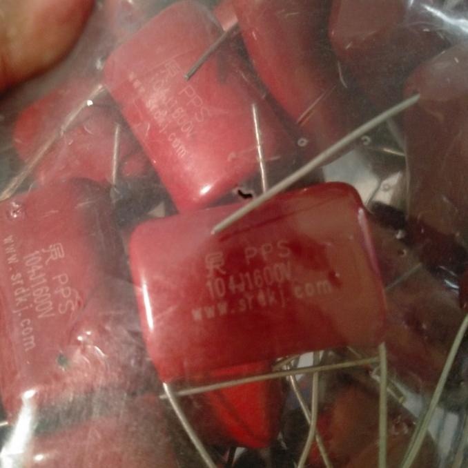 Kapasitor Mylar 100nf 1600volt 104 1,6kv berkahja98 Segera Dapatkan